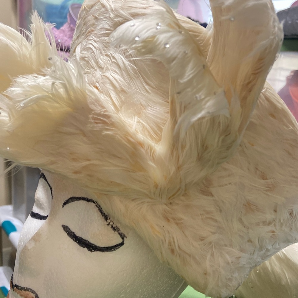 Totally Feathered Jack McConnell Dress Church Hat